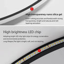 Axyaa Ultra-thin LED Ceiling Light: Remote Control Dimmable Circular Lamp for Living Room, Bedroom