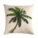 Axyaa Tropical Rain Forest Pillowcase for Office Sofa and Leisure Decoration