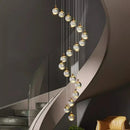 Axyaa Modern Living Room Chandeliers LED Indoor Ceiling Hanging Lights