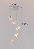 Axyaa Modern Indoor LED Chandeliers for Living Room Lighting