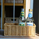 Axyaa Woven Plastic Storage Basket for Coffee, Vegetables, Snacks, and More