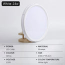 Axyaa Circular LED Ceiling Light, Side Pervious to Light Design for Bedroom, Living Room