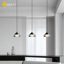 Axyaa Acrylic Pendant Lamp: Minimalist Bedside and Bar Counter Lighting