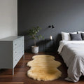 Axyaa Soft Faux Wool Shaggy Rug for Home Decor and Floor Mat