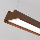 Axyaa Wood Pendant Light with Full Spectrum LED for Eye Protection