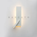 Axyaa Rotating LED Wall Light Switch Bedroom Hotel Sconce