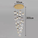 Axyaa LED Pendant Chandelier for Modern Home Decor and Indoor Lighting