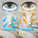 Axyaa Variable Frequency Chandelier Lamp Fan with 6 Speeds Timming for Restaurant Bedroom