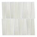 Axyaa Peel and Stick PVC Wall Panels - Self-adhesive Tile Stickers for RV, Kitchen, Living Room