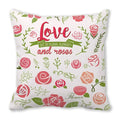 Heart Print Pillowcase for Home Decor by Axyaa - Love Cushion Cover