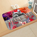 Axyaa Christmas Animal Print Door Mat - Non-Slip Home Decoration