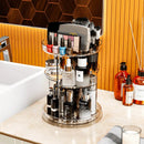 Axyaa Rotating Makeup Organizer Shelf for Cosmetics and Accessories