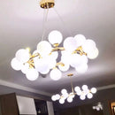 Axyaa Glass Pendant Light LED Modern Lamp for Bedroom Kitchen Dining Bar