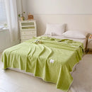 Axyaa Soft Waxy Stroking Cats Blanket - Four Seasons Air Conditioning Waffle Blanket