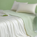 2024 Axyaa Ice Silk Cooling Comforter - Double Sided Luxury Bedding Blanket