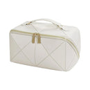 Axyaa Accordion Pillow Makeup Bag - Large Capacity Portable Cosmetic Handbag