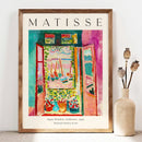 Matisse Retro Abstract Oil Painting Wall Art Set | Axyaa Exhibition Collection