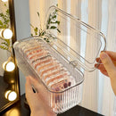 Axyaa Nail Tip Organizer Case: Clear Artificial Nail Display Holder & Packaging