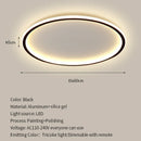 Axyaa LED Ceiling Lamp: Modern Ultrathin Light for Living Room, Bedroom, Study, Balcony