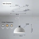 Axyaa Rocking Arm Pendant Chandelier for Living Room, Bedroom, Bar Table