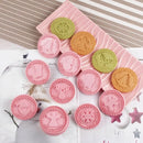 Axyaa 3D Can Sauce Sandwich Cookies Mold for Baking - Cookie Press Stamp Cutter