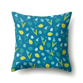 Axyaa Colorful Candy Flower Succulent Plants Printed Pillow Case for Couch Sofa Bed