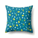 Axyaa Colorful Candy Flower Succulent Plants Printed Pillow Case for Couch Sofa Bed