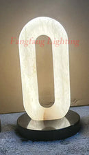 Axyaa Marble LED Table Lamp for Home Decor & Lighting