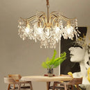 Axyaa Crystal Pendant Light: Modern Luxury Minimalist Design for Home Décor.