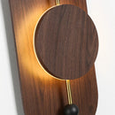 Axyaa Black Metal LED Wall Light for Parlor Bedroom Stairs
