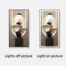 Axyaa Crystal Painting Porcelain LED Wall Lamp for Home Décor