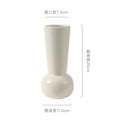 Axyaa Ceramic Small Vase: High-end Red Wedding Gift & New Year's Eve Decoration