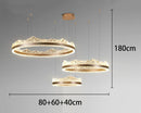 Axyaa Smart LED Acrylic Ceiling Lamp for Home Bedroom Decor