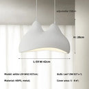 Axyaa Modern Minimalist LED Chandelier for Japanese Restaurant Bedroom Bar Lighting
