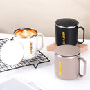 Axyaa Double-Layered Stainless Steel Coffee Cup 400ml - Vacuum Insulated Beverage Container