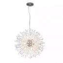Axyaa Nordic Dandelion Chandelier Gold/Chrome Crystals Pendant Lights Bar Lamp