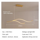 Axyaa Modern Minimalist LED Chandelier Pendant Lightfixture