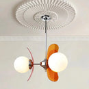 Axyaa Glass Ball Chandelier for Living Room and Dining Table