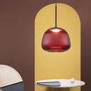 Axyaa Glass LED Pendant Lights: Nordic Industrial Hanging Lights for Kitchen, Bedroom, and Kids' Room