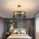 Axyaa LED Pendant Chandeliers Modern Home Decor Lighting for Living & Dining Room