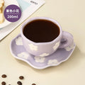 Axyaa Ceramic Coffee Cup and Saucer Set for Afternoon Tea and Desserts