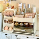 Axyaa Makeup Storage Box Drawer Organizer for Cosmetics, Brushes, Lipsticks, and Nail Polish