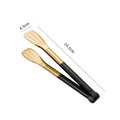 Axyaa Stainless Steel BBQ Steak Tongs - Hollow Grill Clamp & Kitchen Utensil