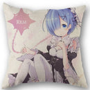 Axyaa Cotton Linen Square Decorative Pillowcase Pillow Covers Cases for Home Decor