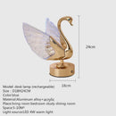 Axyaa LED Swan Table Lamp for Modern Home Decor