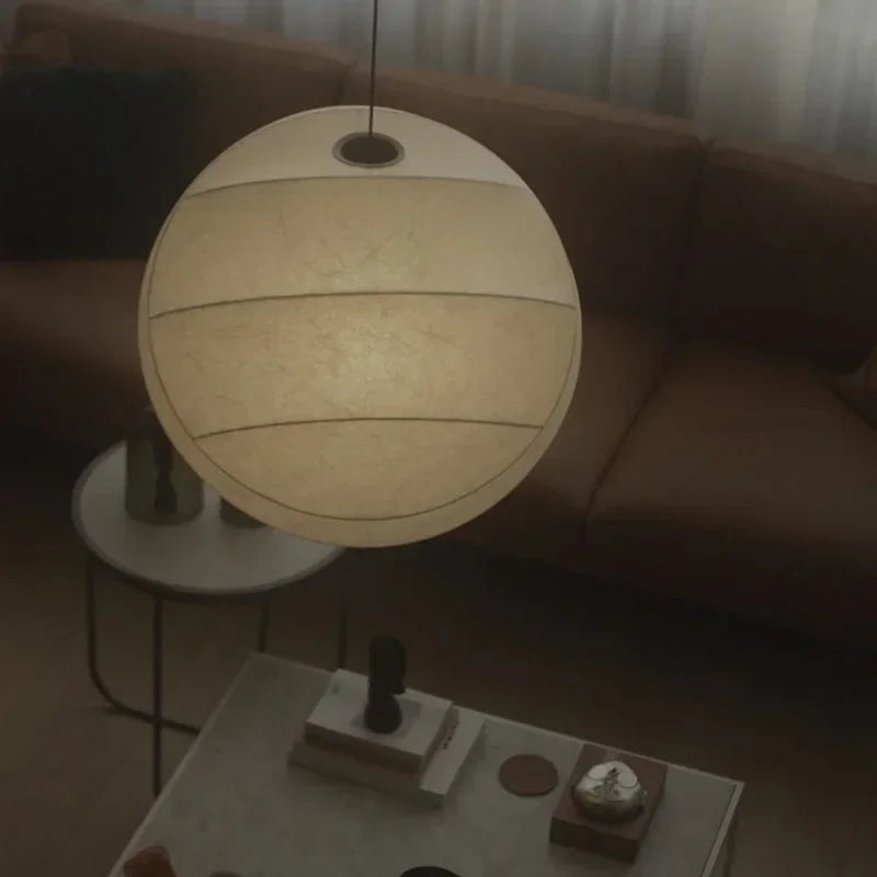 Axyaa Wabi Sabi Silk Ceiling Hanging Lamps - Japan Living Room Pendant Lights