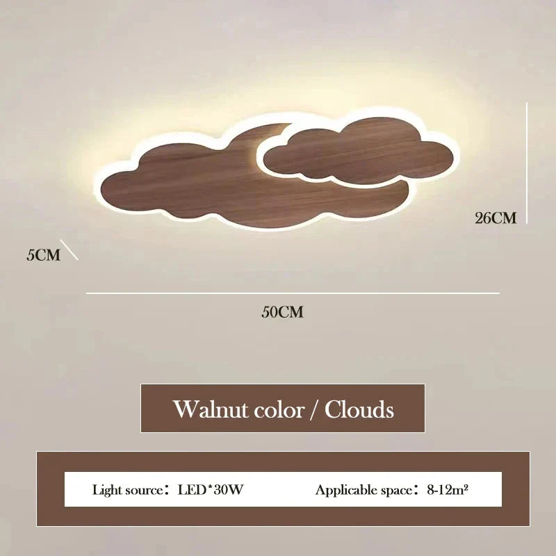Axyaa Cloud Ceiling Light for Girl's Room - Modern Design, Original Decor Fixture