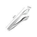 Axyaa Stainless Steel Food Tongs: Buffet BBQ Serving Clip for Home Kitchen