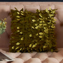Axyaa 3D Leaves Cushion Cover Sofa Living Room Decor Pillow Cover