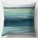 Axyaa Green Plaid Avocado Pillowcase Square Sofa Cushion Cover